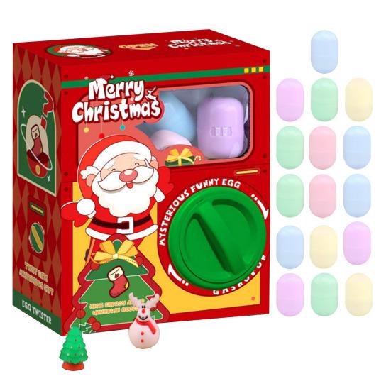 Мини капсульный автомат Автоматический гача-автомат Рождественский сборщик яиц Креативный веселый когтевой автомат для детей