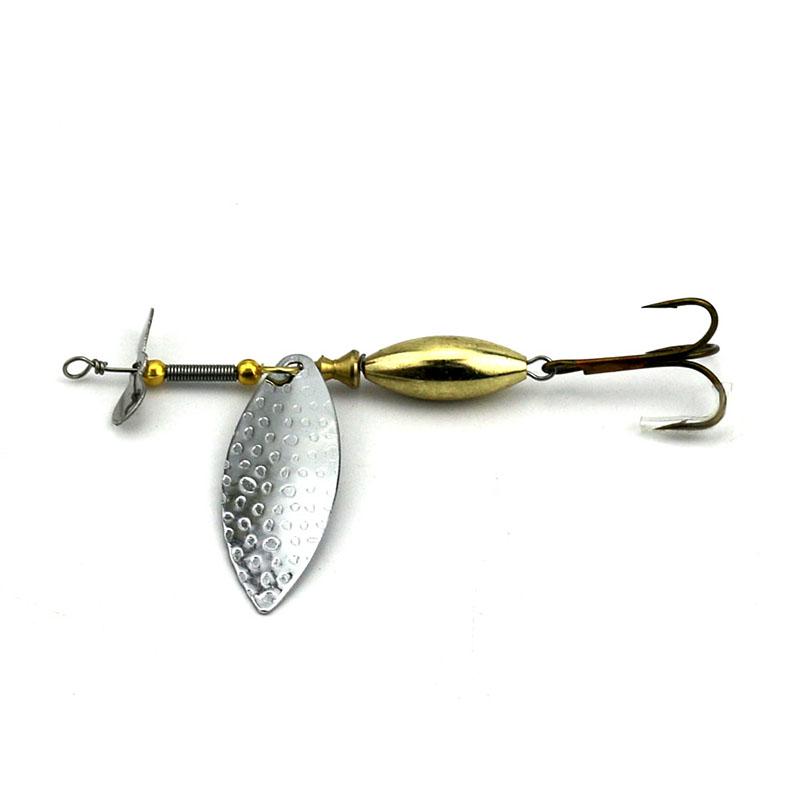 1 шт., вращающиеся двойные блестки, металлические рыболовные приманки, искусственная блесна, приманки для рыбалки