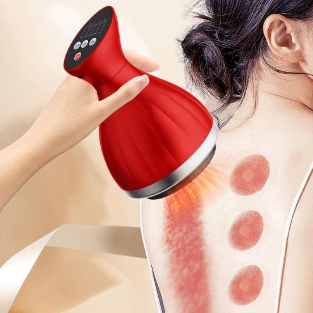 Hot Compress Electric Scraping Instrument USB Rechargeable Handheld Scraping Device Universal