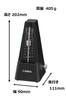 YAMAHA Metronome Black Classic в форме треугольной пирамиды. Матовая отделка, предотвращающая появление отпечатков пальцев. Пружинный привод MP-90BK.