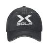 Индивидуальная Бейсболка с Логотипом Golf X для Женщин и Мужчин Хлопковая Дышащая Кепка Папы Спортивная Кепка Snapback
