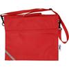 Satchel - Red - 36x31 Cm - Waterproof - With Removable Pencil Case