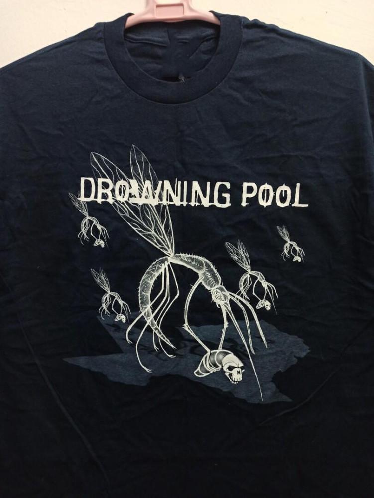Коллекция Drowning Pool Футболка с москитом Хлопок Все размеры от S до 5XL Унисекс Футболка