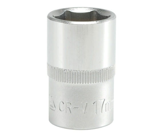 Yato 1/2" Short 6-Point Socket 17Mm