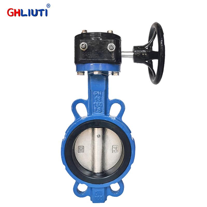 Ductile Iron Worm Gear Lug Type Butterfly Valve