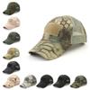 Outdoor Breathable Mesh Baseball Cap Camouflage Hat Sports Adjustable Peaked Cap Camouflage Camping Cap