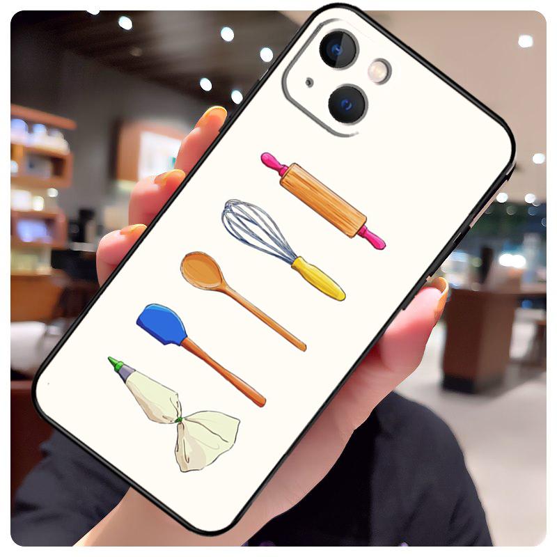 Чехол-кейс для кухонных ножей шеф-повара для iPhone 17 Pro Max 15 14 13 11 12 16 Pro Max mini 15 16 Plus 16e 17 Air Чехол для телефона