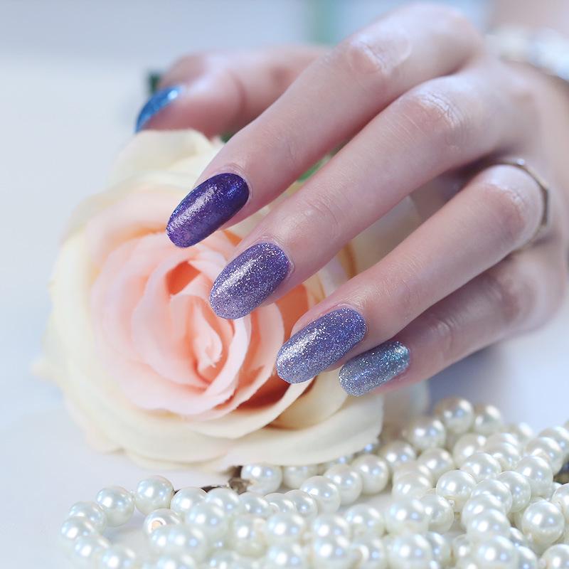 Блестящие наклейки для ногтей