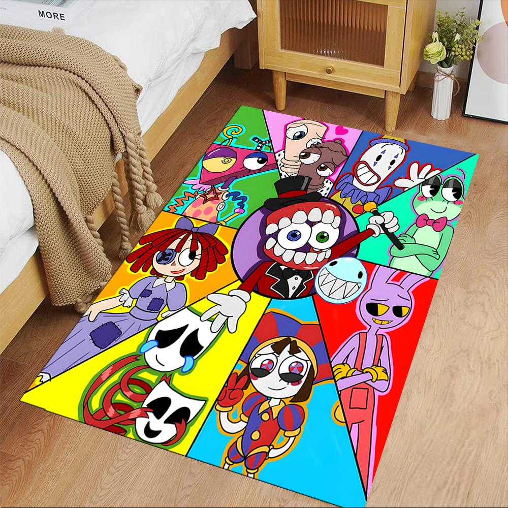 Colorful Cartoon Characters Floor Mat Perfect for Bedrooms Outdoor Living Rooms Balcony Antislip Carpet Office home decor