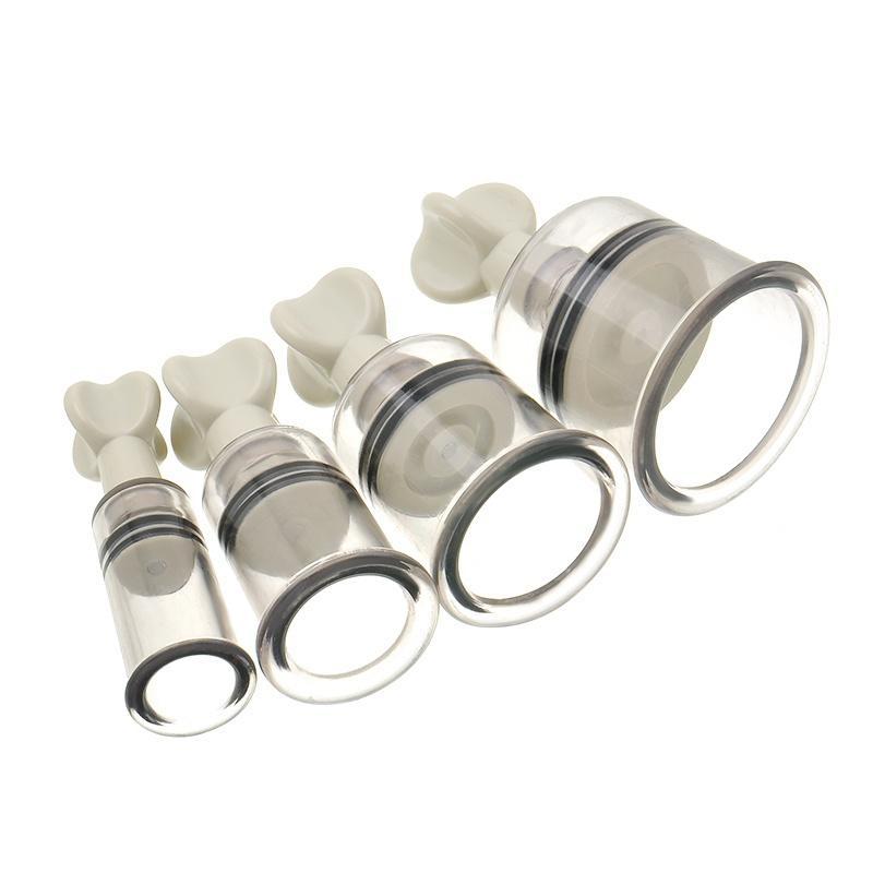 Китайская вакуумная чашка для массажа с ручным скручиванием