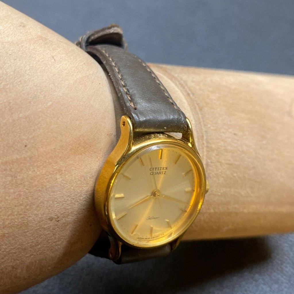 Used CITIZEN 3630-360796 Ladies Analog Gold Quartz