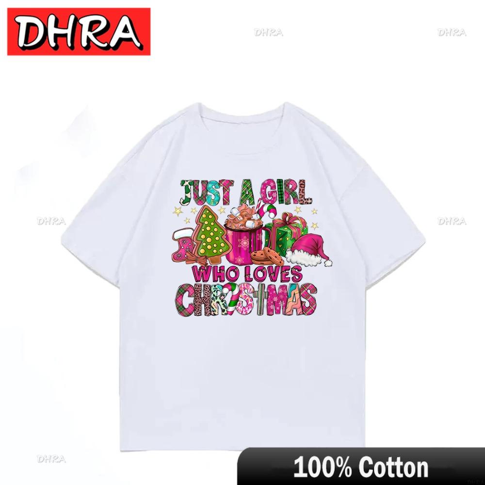 Christmas Funny Graphic T Shirt Men Women Santa Claus Print Streetwear Classic Cute Casual Unisex Tops Y2k Clothing