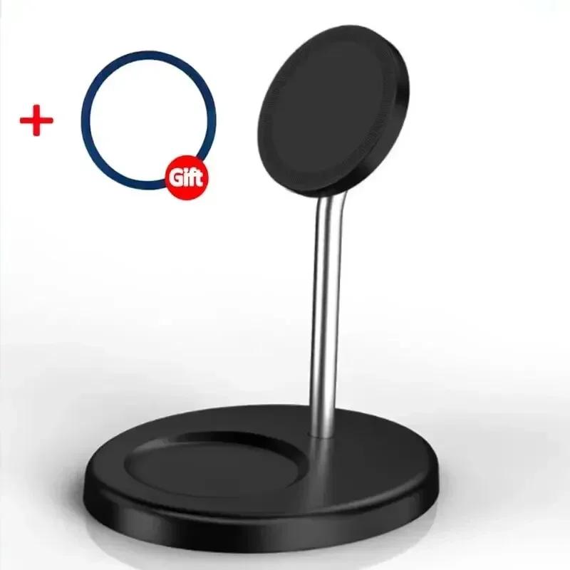 Магнитная Беспроводная Зарядная Станция 30 Вт 2 в 1 Док-станция для зарядки телефона для iPhone 15 14 13 12 Pro Max AirPods Быстрые зарядные устройства