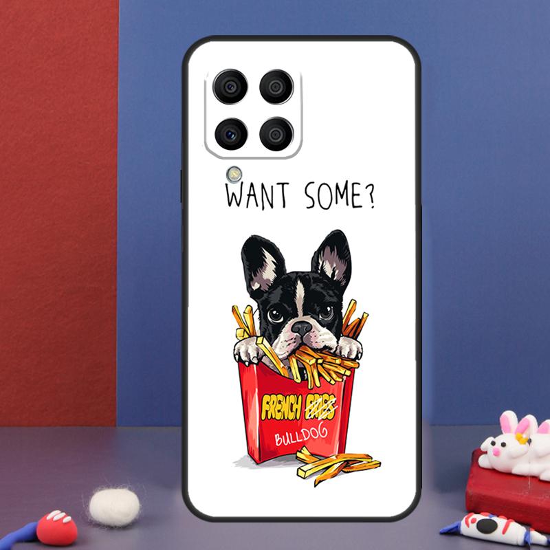 French Bulldog Case For Samsung Galaxy M13 M53 M06 M16 M31 M11 M35 M55 M15 M56 M36 M12 M32 M52 M14 M34 M54
