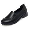 Fashion Literary Style Women Slip On Loafers Soft Leather Low Heel Round Toe Comfort Soft Spring Retro Casual Single Shoes