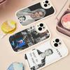 Певец J-Justin B-Bieber Для iPhone 16 16E 15 14 13 12 11 Pro Max Plus Кожаная задняя крышка для телефона