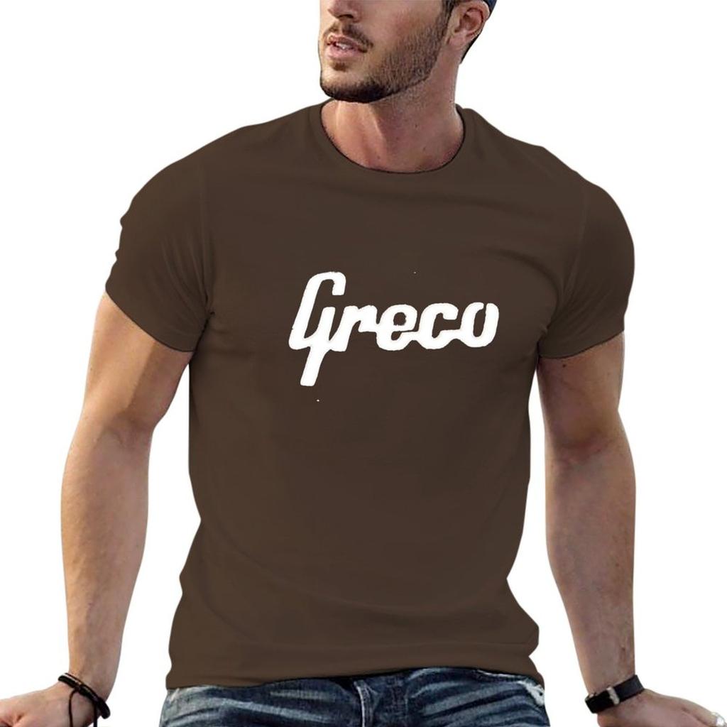 Greco Guitar T-Shirt summer top anime stuff t shirt for men