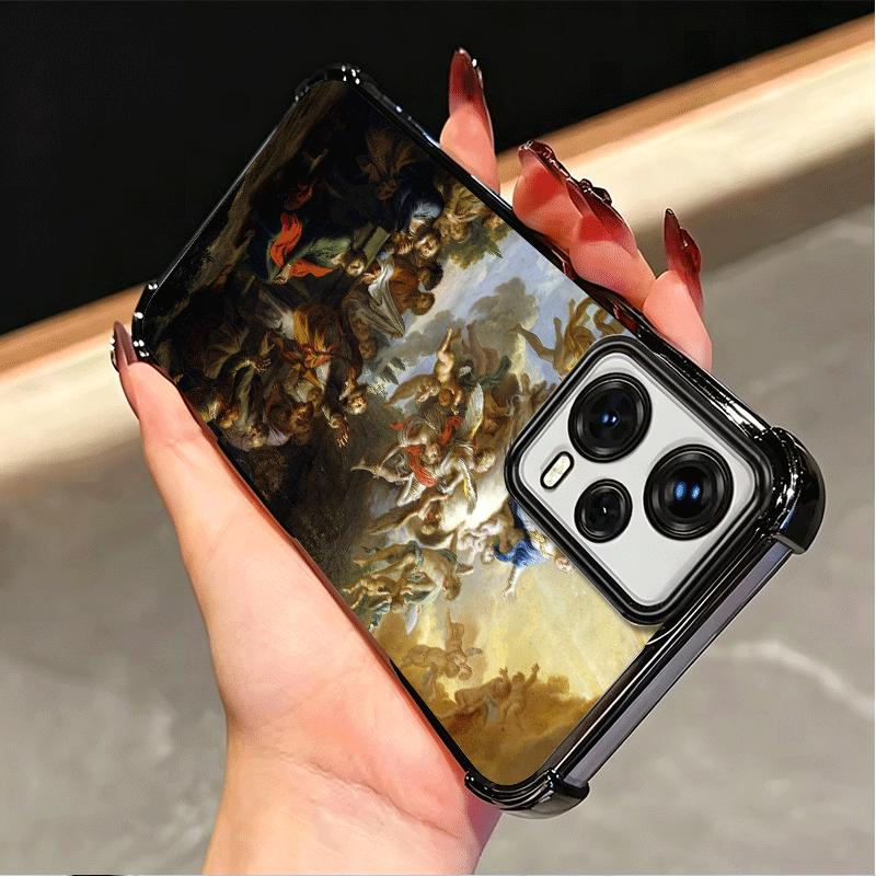 Эстетика Возрождения Искусство Живопись Мягкий Чехол Для Телефона Для Xiaomi Poco X7 X8 Pro Max X6 X5 X3 F8 Ultra F7 M8 M7 M5S Redmi 15C 15A 1