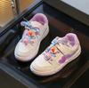 2024 Детская повседневная обувь для девочек, резиновая, школьная, нескользящая, легкая, плоская, детская, спортивная, дышащая, кроссовки для ходьбы