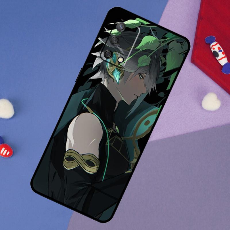 Чехол Genshin Impact для Oppo A17 A60 A40 A80 A16 A76 A96 A98 A58 A78 A18 A38 A57 A74 A54 A94 A15 A5 A6 Pro