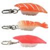 The Taste of Japan with Realistic Sushi Set of 3 Sushi Food a Japanese Souvenir for Salmon [hjnet] [Take You! Keychain] Pieces, Samples, Foreigners,