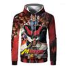 Горячая Распродажа Mazinger Z Аниме Мужская толстовка с капюшоном 3D-принт Робот Манга Пуловер Толстовки Harajuku Большие Графические Детские Мальчики Толстовки Топы