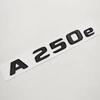 NEW 3D ABS Car Letters Logo A250e Badge Sticker Rear Trunk Emblem Decals For Mercedes Benz A250e W177 Tail Marking Accessories