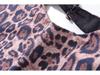 2025 Spring Women's European & American Leopard Print Dress