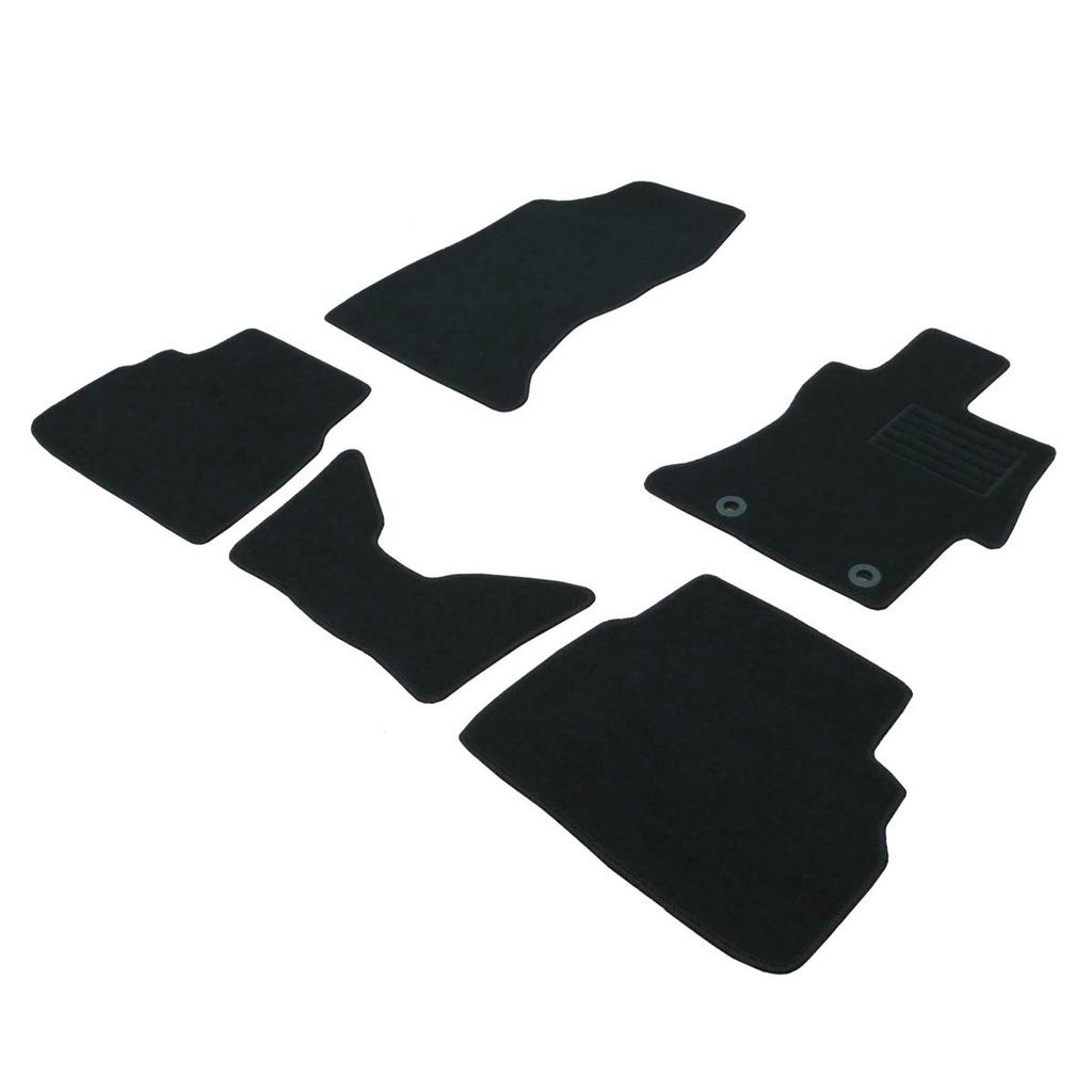 Fenice Car Mat Floor Mat Domestic Production Dial Hook Black Shape Resistant To Slip Car Mat Parts Specialty (Subaru XV) <Subaru Compatible> Non-slip