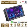 Android Carplay автомобильное радио для Ford Transit 2006-2013 мультимедийный проигрыватель головное устройство стерео GPS навигация BT WIFI 2+32 ГБ