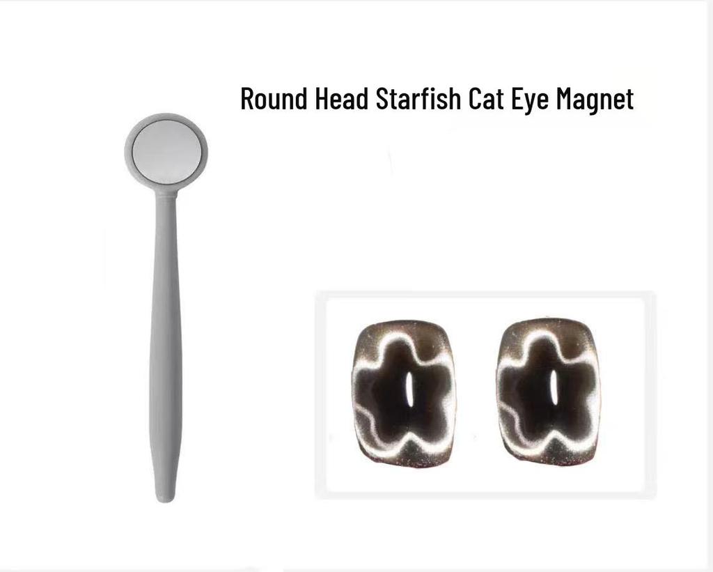Magnetic Nail Art Crystal Stone Kit with Strong Rods: Round, Square, Cylindrical Neodymium Magnet