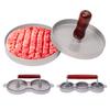Burger Press Patty Maker Aluminum Alloy Hamburger Fish Patty Press Mold