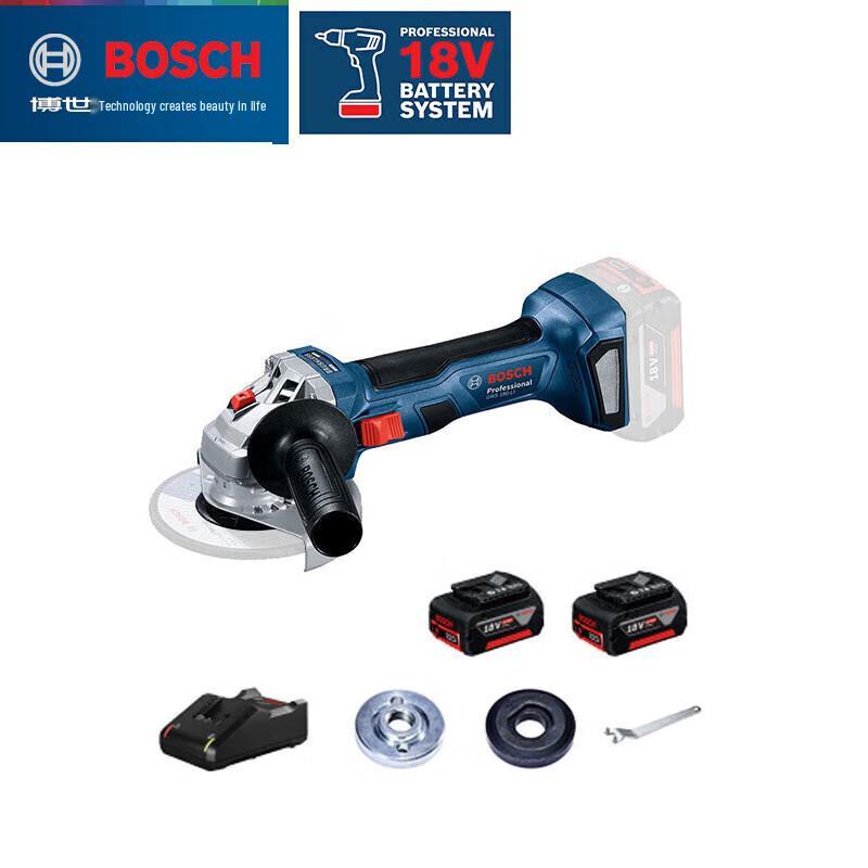 Bosch GWS 180-LI 18V Brushless Cordless Angle Grinder CN plug (adapter included)