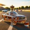 Бутылка для виски Креативная модель автомобиля Бокал для вина Бутылка Веселый Прозрачный декантер для виски Бутылка для виски Декор для бара Подарок