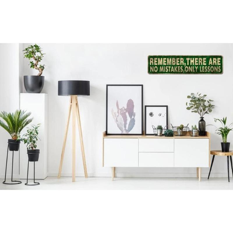 Inspirational Quote Metal Tin Sign Motivational Wall Poster