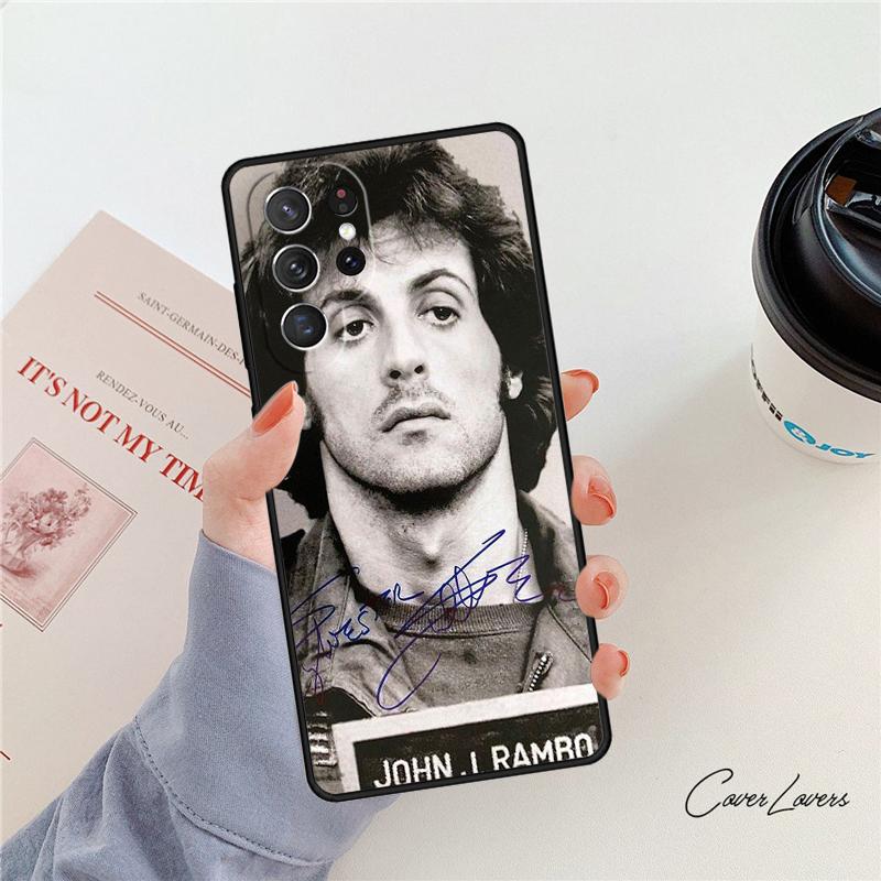 Первая кровь Джон Дж. Чехол для телефона Rambo Для Samsung Galaxy S24 S25 S23 S22 Ultra Note 10 20 Plus S20 S21 FE Обложка