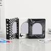 3 Inch Mini Photo Album Hollow Kpop Photo Card Holder Kpop Photocard Binders 20 Sheets 40-Pockets Small Photo Card Book