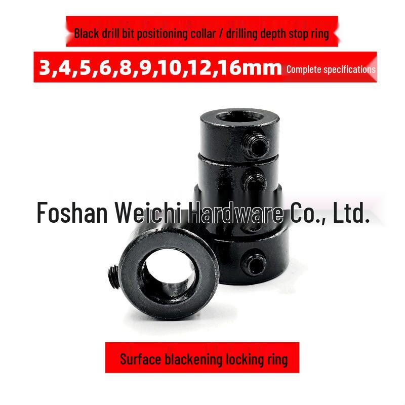 Twist Drill Depth Control Stop Ring for Sheet Material
