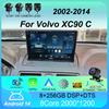 Для Volvo XC90 C 2002 - 2014 Carplay Auto 4G+WIFI GPS навигация Мультимедиа Видеоплеер Автомобильное Радио Стерео BT Android 14