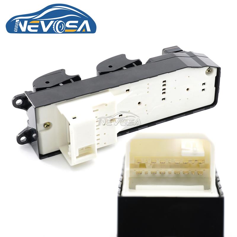 LHD Master Power Window Switch For Toyota Corolla NZE120 ZZE121 ZZE122 Camry 2002 2006 Sienna 2004-2009 84820-12480 84820-42090
