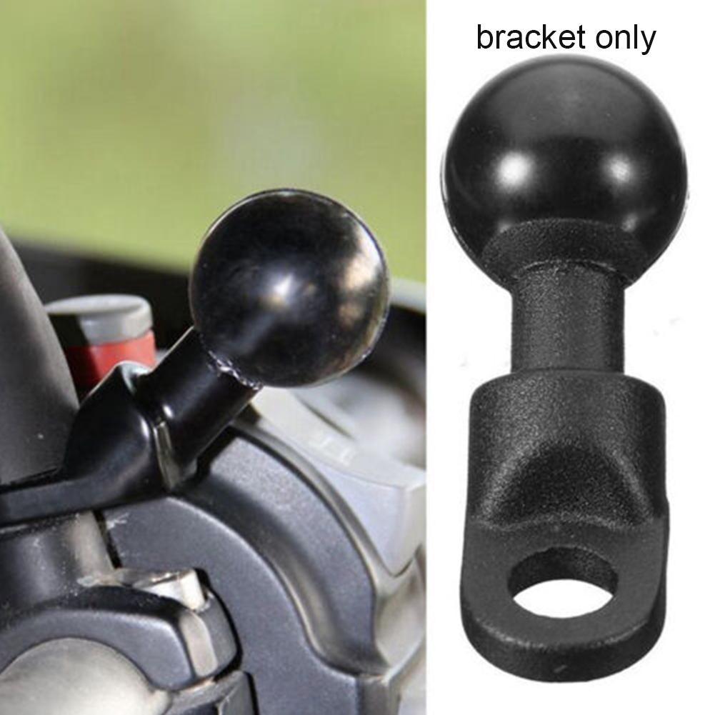 Motorcycle Angled Base W/ 10mm Hole 1'' Ball Head Adapter For Garmin GPS Work Mounts for RAM Fo W4P3