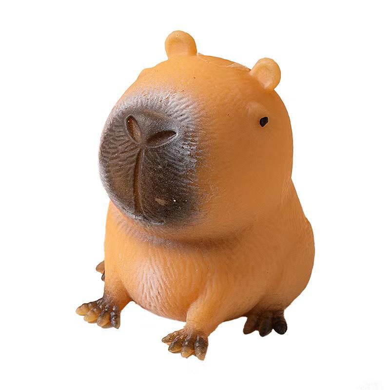 Kapibara Pinch Le Capybara Jun Decompress And Vent Quickly Rebound Animal Pinch Toy