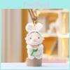 Rural Rabbit Cute Embracing Flowers Plush Toy Keychain Kid Gift Choice Perfect