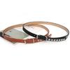 Decoration Thin Gothic Belt Accessories Waist Strap PU Leather Women Waistband Rivet Waist Belts