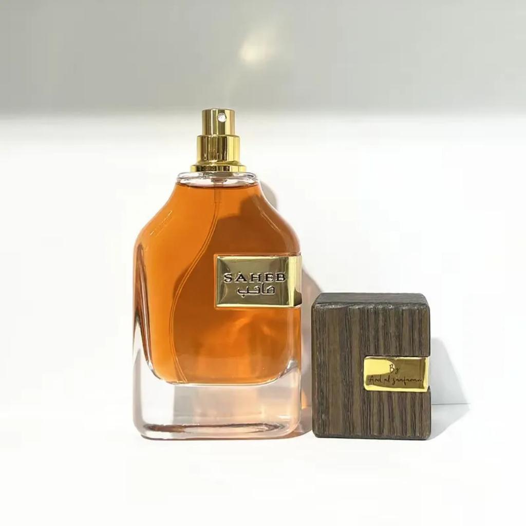 SAHEB Middle Eastern Arabic Perfume for Men & Women, Dubai Import, Woody Fresh Scent, Long Lasting Fragrance, Cross-Border Supply less