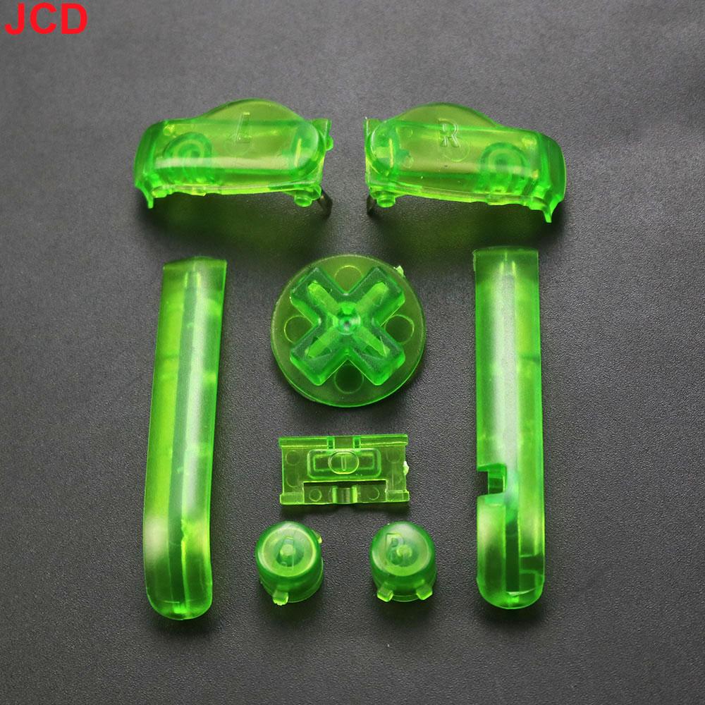 JCD 1 Set High Quality AB Colorful L R Buttons Keypads For Gameboy Advance Buttons Frame For GBA D Pads Power ON OFF Buttons