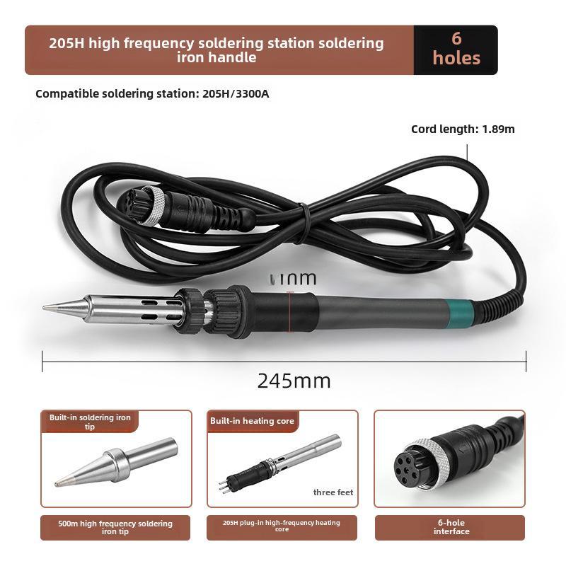 936 Ручка паяльной станции с регулируемой температурой и металлическим нагревательным сердечником 1321/1322