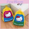 Детский рюкзак Hello Kitty с животным принтом, из дышащего нейлона, для школы и повседневного использования