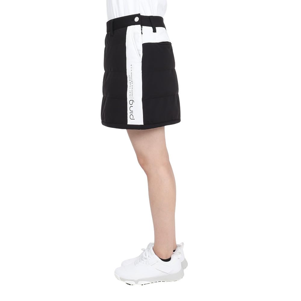 Ping Apparel Thermal Skirt for Golf and Cold Weather Size M Women's (Lightweight, All-Way Stretch) Wear, 622-4234900 010, Black,