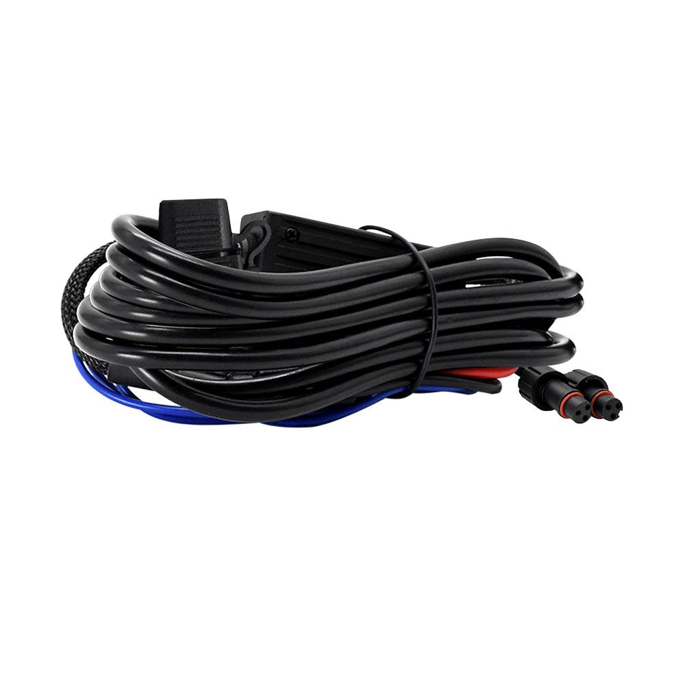 Motorcycle Wiring Harness Kit 16V 300W 16AWG Waterproof Connector Wiring Harness Kit Motorcycle Spotlight Wiring Harness Kit